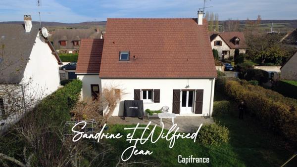 LA CHAPELLE LONGUEVILLE (27) - Maison individuelle avec sous-sol total - 4 chambres - terrain 741m²