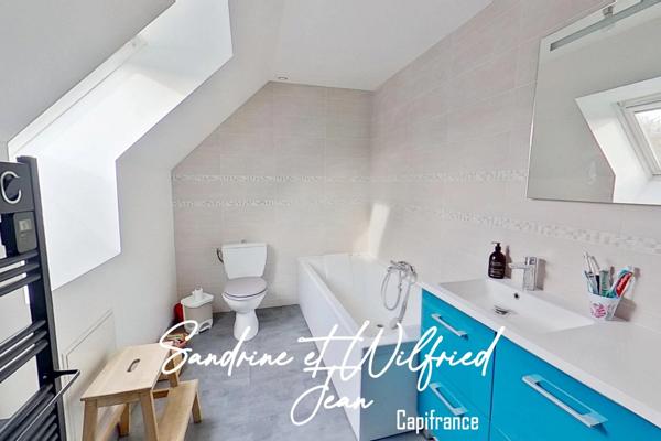 LA CHAPELLE LONGUEVILLE (27) - Maison individuelle avec sous-sol total - 4 chambres - terrain 741m²