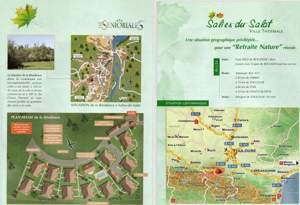 Maison  T3, 81 m² + 5 m² de cellier, dans résidence sécurisée, piscine et club house.