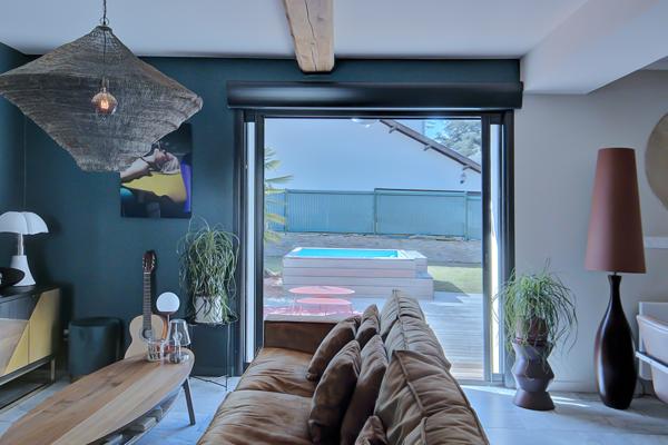 Les echets (01700) Corps de ferme 140m2 4 chambres avec Jardin au calme