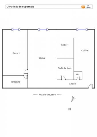 Appartement 2 pièces de 53 m² à La Chapelle-Saint-Luc (10600)