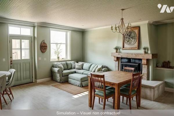 BOUSSAC (23) CREUSE, A vendre dans une rue très calme du quartier historique de la ville cette ...