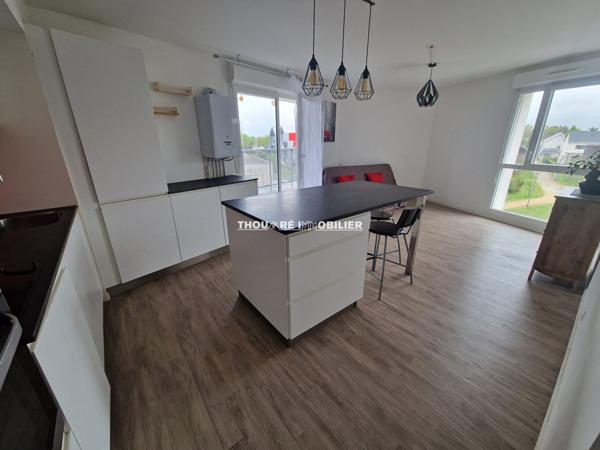 44470 THOUARE SUR LOIRE Appartement Thouare Sur Loire récent 3 pièce(s) 65.2 m2