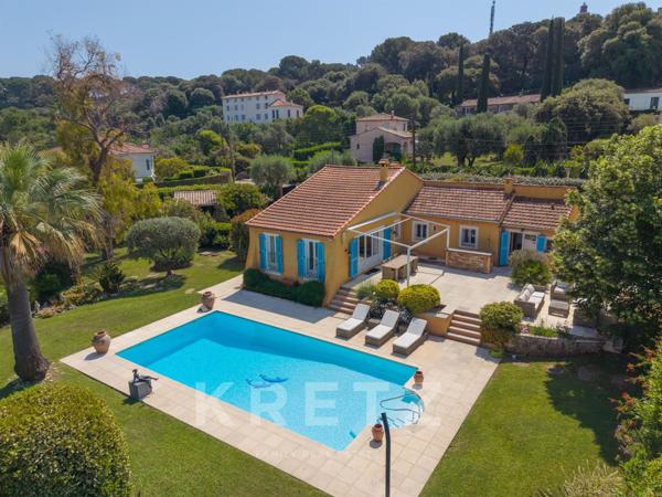 Villa de plain-pied à 300 mètre de la plage - Cap d'Antibes