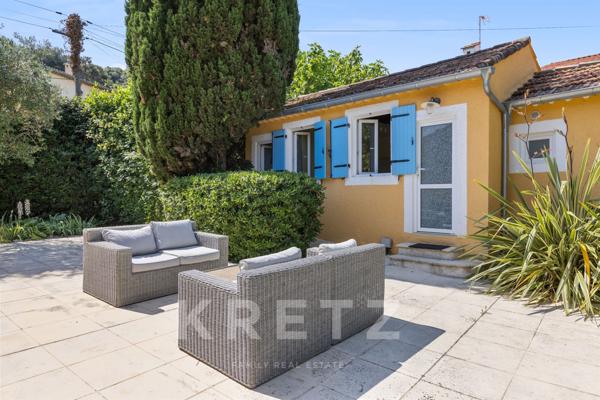 Villa de plain-pied à 300 mètre de la plage - Cap d'Antibes
