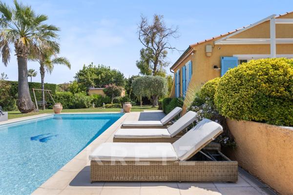 Villa de plain-pied à 300 mètre de la plage - Cap d'Antibes