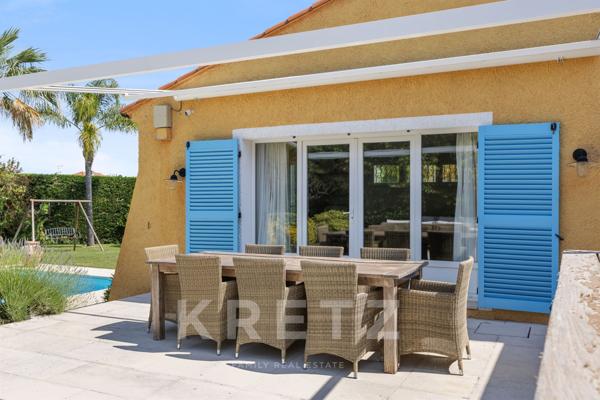 Villa de plain-pied à 300 mètre de la plage - Cap d'Antibes