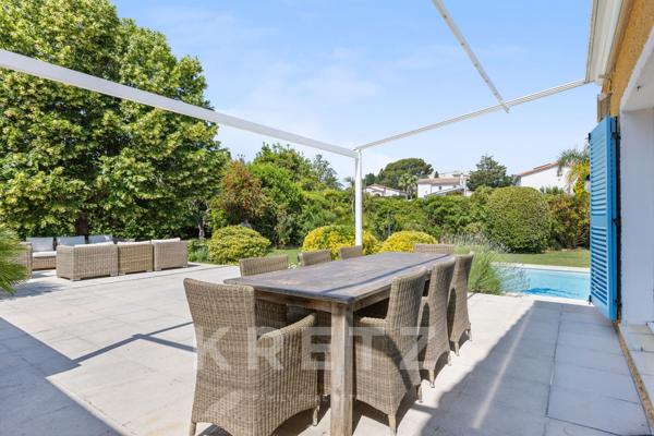 Villa de plain-pied à 300 mètre de la plage - Cap d'Antibes