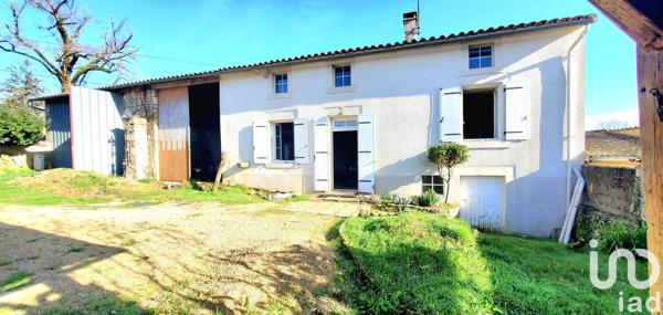 Longère 6 pièces de 165 m² à Celles-sur-Belle (79370)