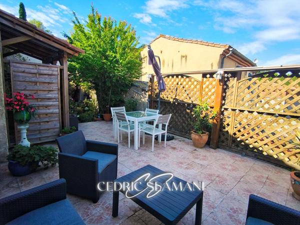 MAISON R+2 50 M2, 2 CHAMBRE, 1 BUREAU, SALON, CUISINE, GARAGE, JARDIN, TERRASSE