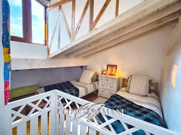 MAISON R+2 50 M2, 2 CHAMBRE, 1 BUREAU, SALON, CUISINE, GARAGE, JARDIN, TERRASSE