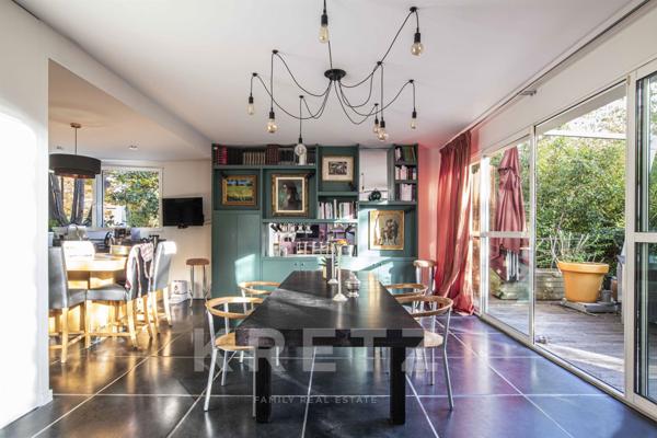 Maison pied dans l'eau sur l'ile Saint Germain