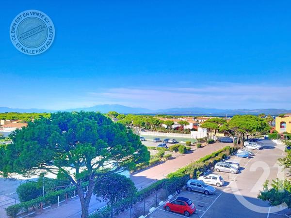 Appartement T2 à vendre  2 pièces - 34,79 m2 LE BARCARES - 66
