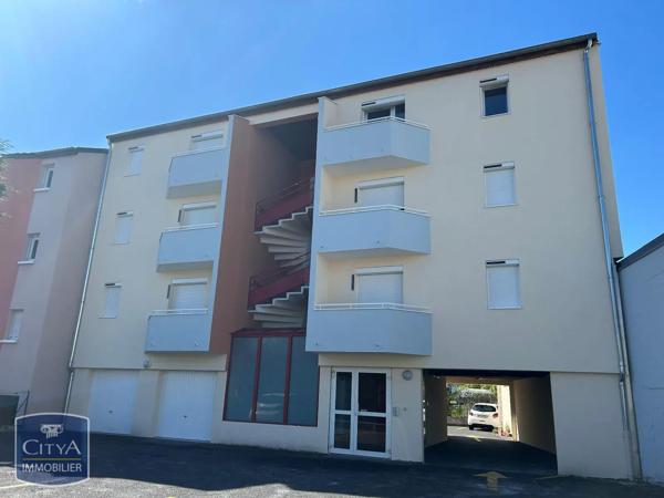 Appartement à louer 1 pièce 23.47m² Aubière (63170)
