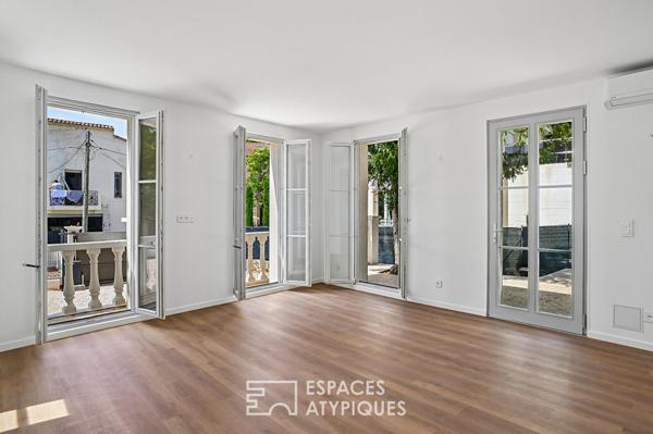 Cannes Oxford – 4 pièces bourgeois en rez-de-Jardin avec terrasse