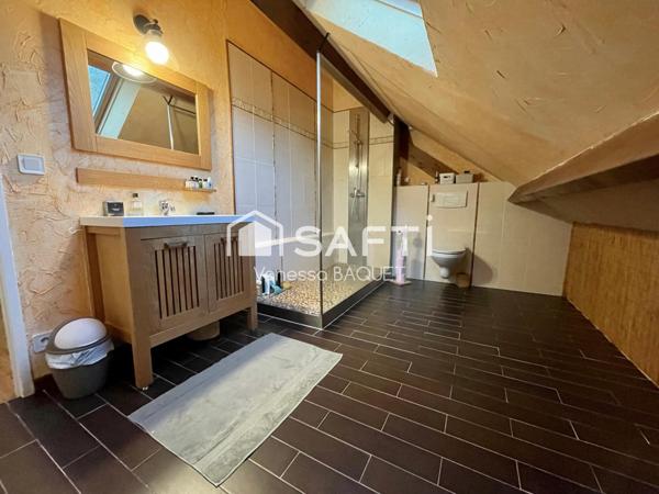 Maison familiale – 6 pièces – 128 m² – Terrain arboré de 1300 m²