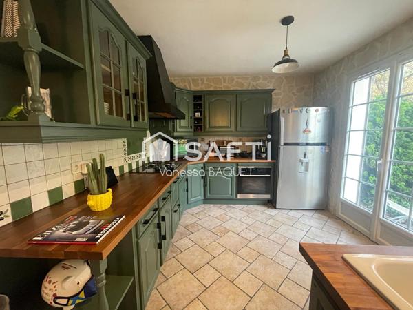 Maison familiale – 6 pièces – 128 m² – Terrain arboré de 1300 m²