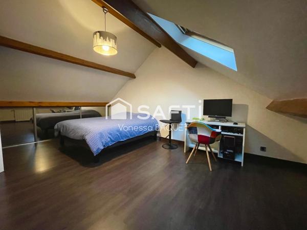 Maison familiale – 6 pièces – 128 m² – Terrain arboré de 1300 m²