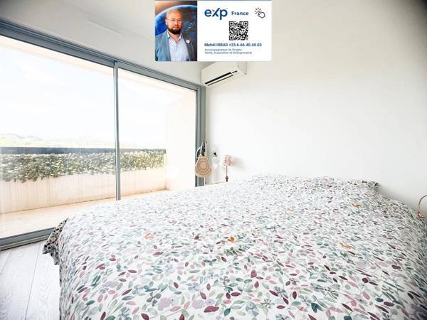 06270 VILLENEUVE LOUBET - APPARTEMENT 4 PIECES AVEC TERRASSE BALCONS CAVE ET PARKING - MER A 5' -