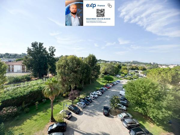 06270 VILLENEUVE LOUBET - APPARTEMENT 4 PIECES AVEC TERRASSE BALCONS CAVE ET PARKING - MER A 5' -