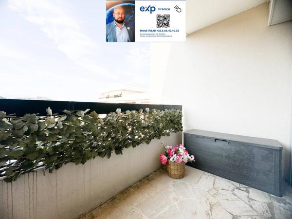 06270 VILLENEUVE LOUBET - APPARTEMENT 4 PIECES AVEC TERRASSE BALCONS CAVE ET PARKING - MER A 5' -