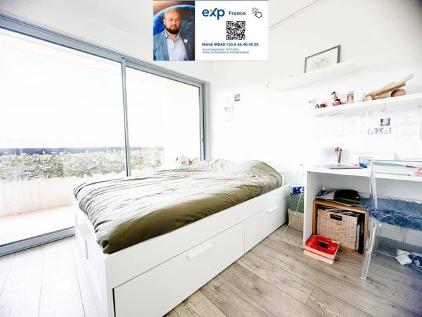 06270 VILLENEUVE LOUBET - APPARTEMENT 4 PIECES AVEC TERRASSE BALCONS CAVE ET PARKING - MER A 5' -