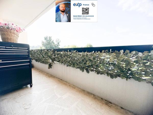 06270 VILLENEUVE LOUBET - APPARTEMENT 4 PIECES AVEC TERRASSE BALCONS CAVE ET PARKING - MER A 5' -