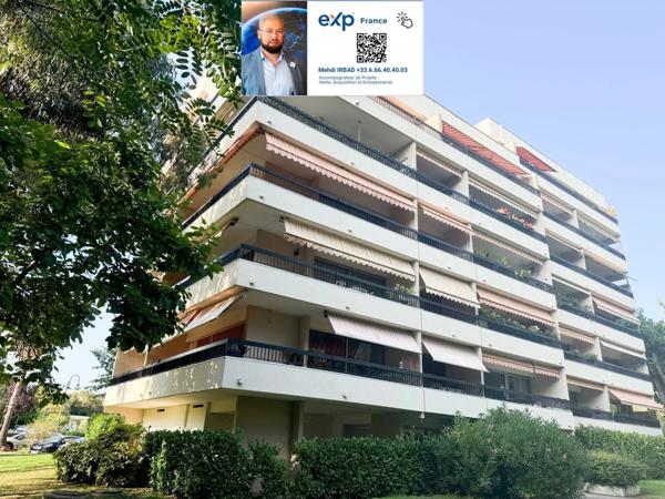 06270 VILLENEUVE LOUBET - APPARTEMENT 4 PIECES AVEC TERRASSE BALCONS CAVE ET PARKING - MER A 5' -