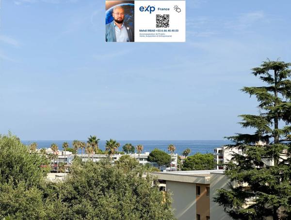 06270 VILLENEUVE LOUBET - APPARTEMENT 4 PIECES AVEC TERRASSE BALCONS CAVE ET PARKING - MER A 5' -