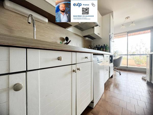 06270 VILLENEUVE LOUBET - APPARTEMENT 4 PIECES AVEC TERRASSE BALCONS CAVE ET PARKING - MER A 5' -