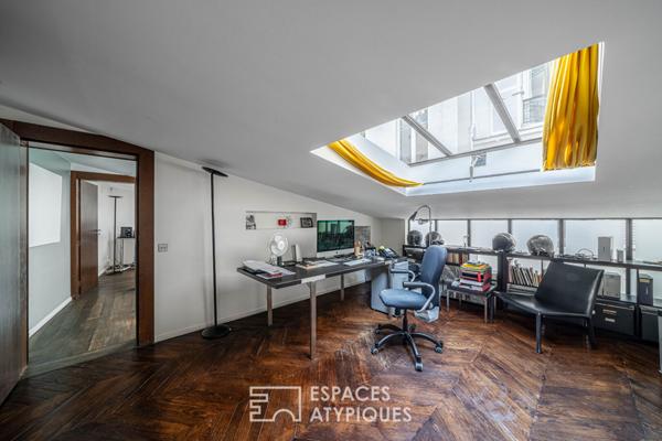 Bureaux / esprit maison avec verrières et extérieur privatif – Muette Sud