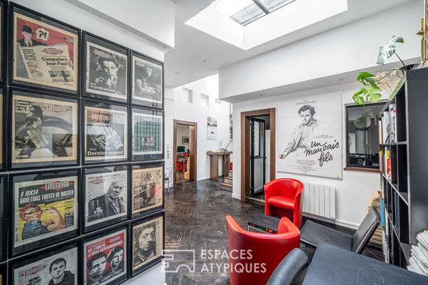 Bureaux / esprit maison avec verrières et extérieur privatif – Muette Sud