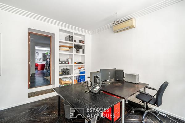 Bureaux / esprit maison avec verrières et extérieur privatif – Muette Sud