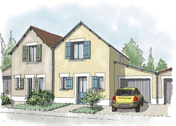 Maison Loches 3 pièce(s) 70 m2