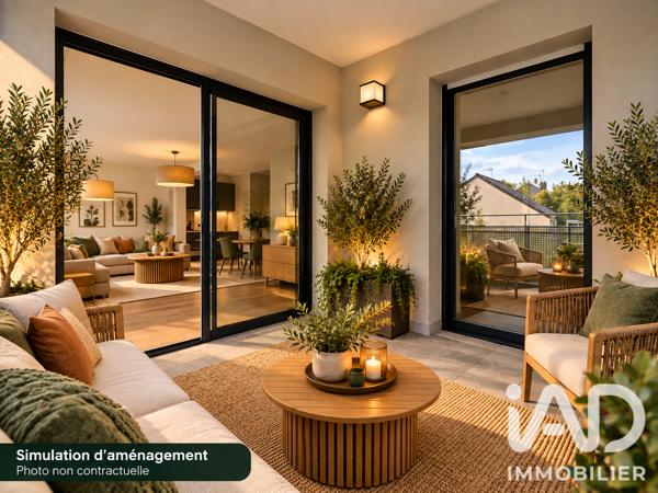 Appartement à vendre 3 pièces 64 m² Noyal-sur-Vilaine