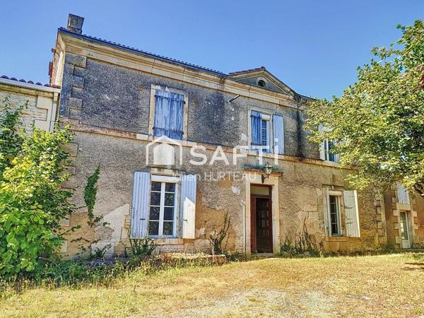 Maison en pierre et dépendances avec travaux