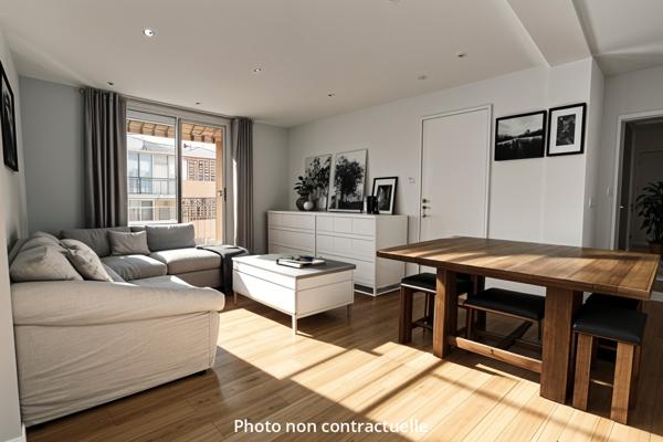 MARSEILLE 14 - SECTEUR LE CANET - APPARTEMENT RENOVE - ASCENSEUR - LUMINEUX - 3 CHAMBRES - BALCON - LOGGIA - CAVE --