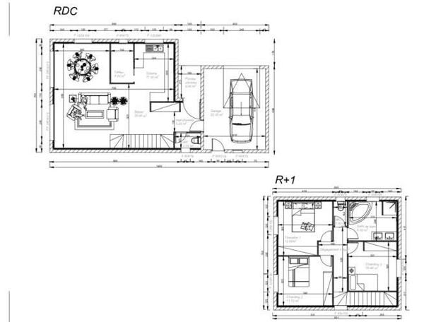 Maison 4 pièces - 106 m²
