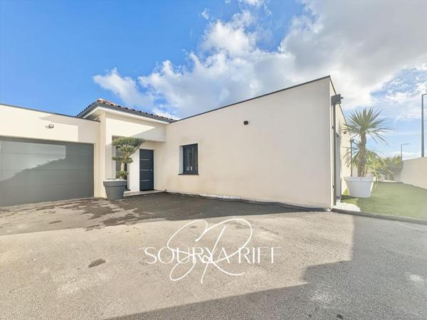 VILLA DE PLAIN-PIED,  PISCINE, CONQUES SUR ORBIEL, 110 M2