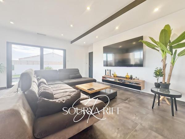 VILLA DE PLAIN-PIED,  PISCINE, CONQUES SUR ORBIEL, 110 M2