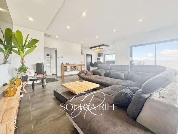 VILLA DE PLAIN-PIED,  PISCINE, CONQUES SUR ORBIEL, 110 M2