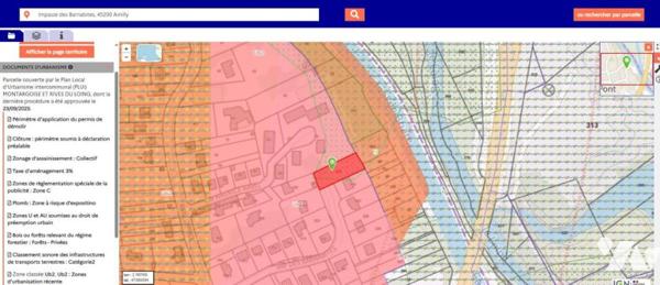45200 AMILLY - TERRAIN A BATIR - EMPLACEMENT UNIQUE