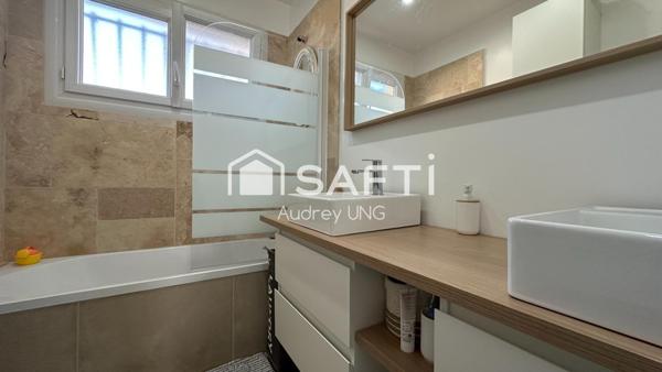 Maison rénovée 105 m² – Calme, vue forêt – Sadirac