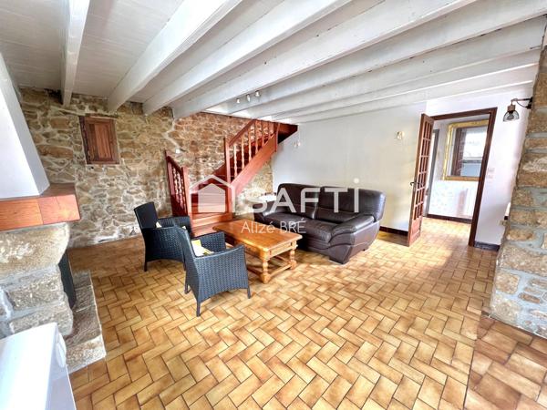 Maison en pierre 96m2 proche mer