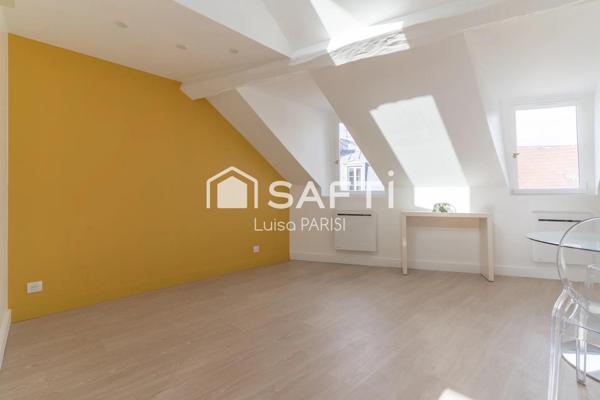 Studio au 3ème et dernier étage - refait avec goût !