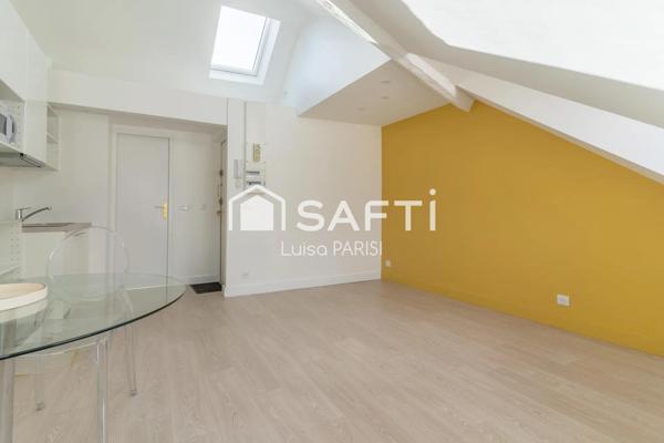 Studio au 3ème et dernier étage - refait avec goût !