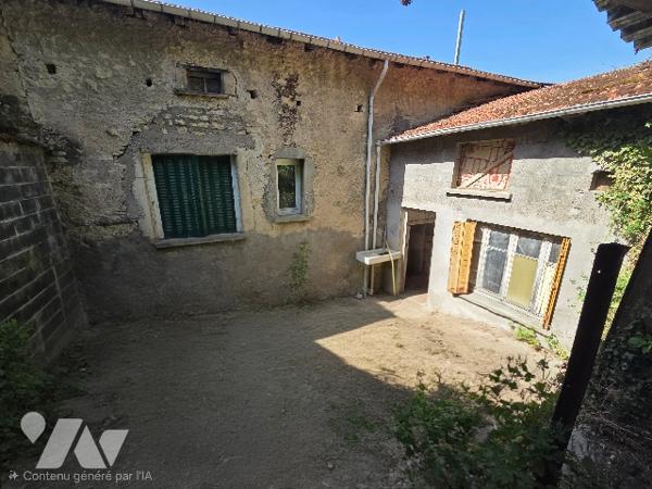 Maison de village - 130m2 - Cour - A RENOVER - BICQUELEY - 5mn de TOUL
