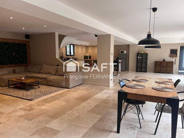 Maison T6 avec piscine et garage