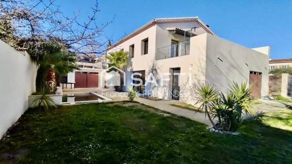 Maison T6 avec piscine et garage