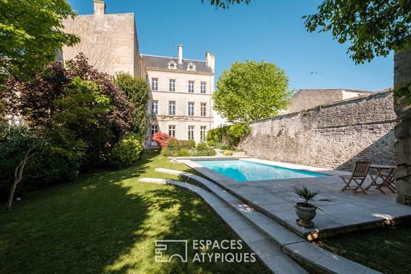 Hôtel particulier avec piscine en hypercentre